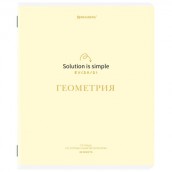Тетрадь предметная CREATIVE 48 л., обложка картон, ГЕОМЕТРИЯ, клетка, подсказ, BRAUBERG, 405114