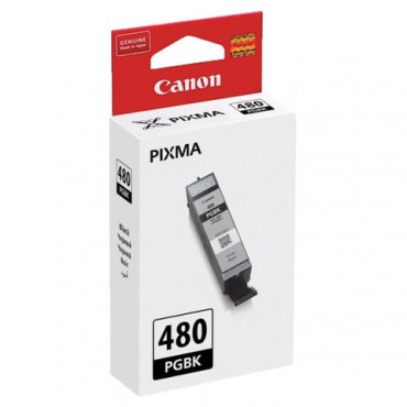 Картридж струйный CANON (PGI-480PGBK), для PIXMA TS704/TS6140, пигмент черный, ресурс 200 страниц, 2077C001