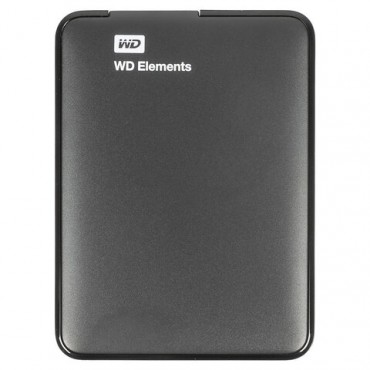 Внешний жесткий диск WD Elements Portable 2TB, 2.5", USB 3.0, черный, WDBU6Y0020BBK-WESN