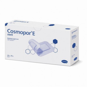 Пластырь-повязка COSMOPOR E STERIL, комплект 25 шт., нетканая основа, 20х10 см, 901022