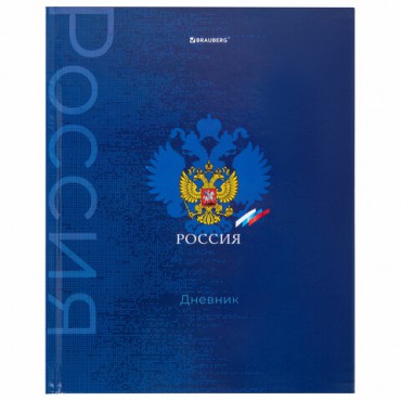 Дневник 5-11 класс 48 л., твердый, BRAUBERG, глянцевая ламинация, с подсказом, "Символика", 106878