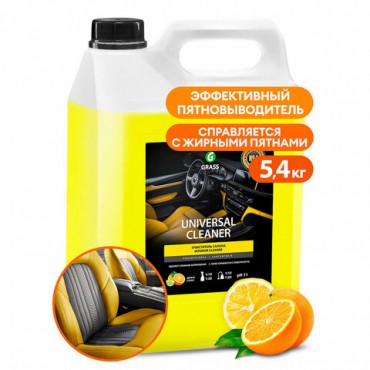 Высокопенный универсальный очиститель салона 5,4 кг, GRASS UNIVERSAL CLEANER, концентрат, 125197