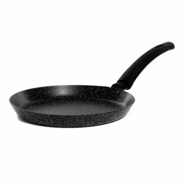 Сковорода блинная 22 см антипригарное покрытие, soft-touch ручка, SCOVO "Hi-Black", HB-039